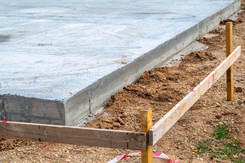 Concrete Pad Construction detail