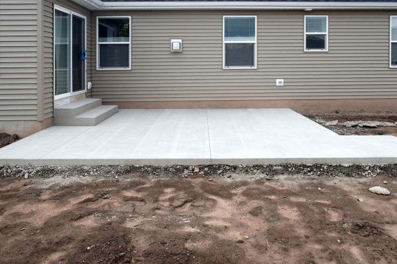 Concrete Pad Construction detail