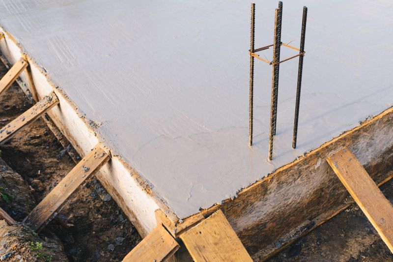 Concrete Pad Construction detail